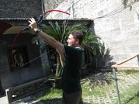 michael tyler   Archery practice.